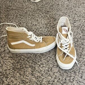 Vans Embroidered High-Top Sneakers
